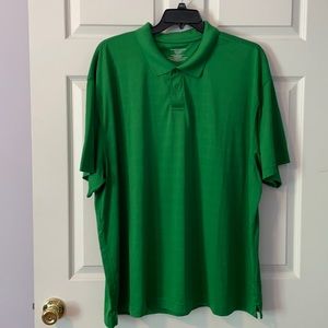 3XL Green Polo - Big Men's